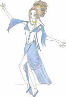 Bluewhite Dancer