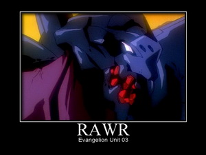 Rawr Evangelion Unit 03