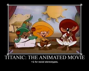 Titanic: The Animated Movie sterotypes