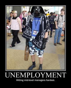 Unemployment Darth Vader